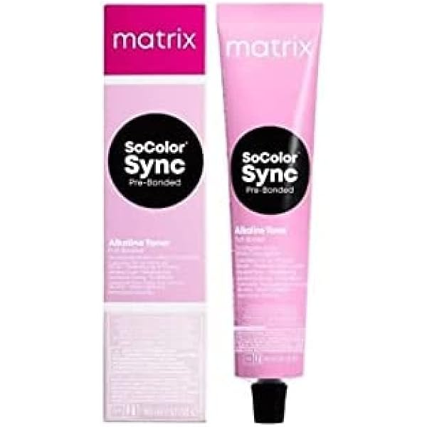 Matrix MX Sync Toner Sheer Ash 90 Ml - Haartoner Für Kühle Asch-Töne | Professionelle Haarfarbe