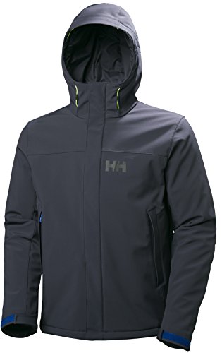 Helly Hansen FORSETI Insulated Softshell Chaqueta, Hombre, Azul (Graphite Blue), M