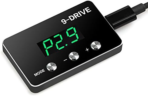 Rupse 9-mode Electronic Throttle Controller Pedal Accelerator for BMW X1/X3/X5/X6/I3/I8/Z4/Z8/M1/M2/M3/M4/M5/M6/1/2/3/4/5/6/7 series 2002-2017 with Digital Display Screen
