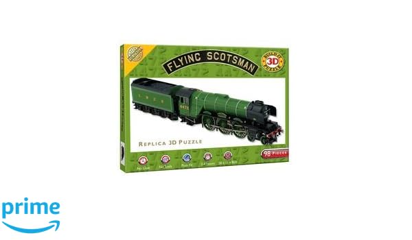 flying scotsman 3d puzzle
