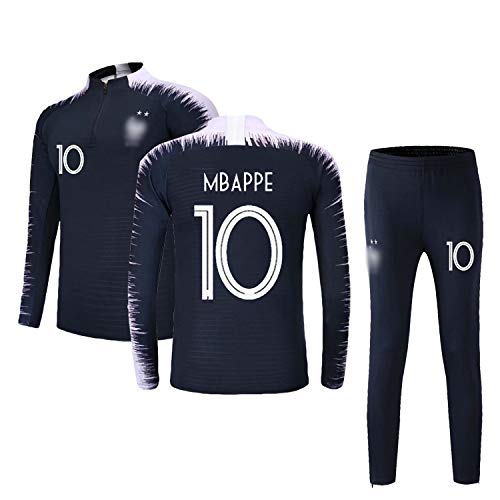 Ensembles de Sport Survêtement de Football Garçon Homme Manches Longues 2 étoiles Maillot de Football