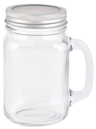 Esschert Design Keimglas aus Edelstahl, 10,8 x 8,1 x 13,5 cm