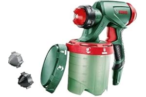 ‎BOSCH HOME AND GARDEN Bosch Home and Garden Bosch Sprühpistole für Farbsprühsystem PFS 3000-2 und PFS 5000 E (1000 ml, im Karton), Leistungsaufnahme 650 W/ Schlauchlänge 2,0 m