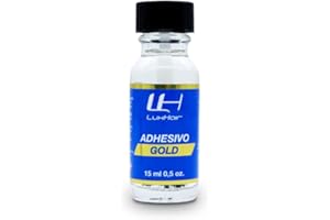 LH LUXHAIR Adesivo Gold - Colla Liquida per Parrucca e Protesi Capillari - Resistente all'Acqua - LuxHair