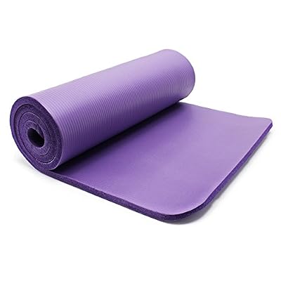 WilTec Tapis de yoga 180x60x1.5cm physio fitness aérobic gym pilates matelas antidérapante extra épais