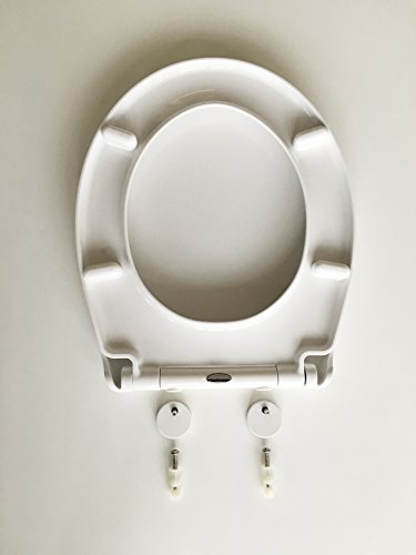 WC Sitz Klobrille mit Absenkautomatik und auf Knopfdruck abnehmbar zur Reinigung - 3