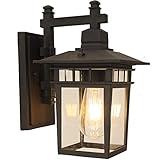 Fit für E27 Glühlampen, kompatibel mit LED-Lampen, Einfach zu installieren, Retro-Stil, am besten für Ihr Hof Dekoration.