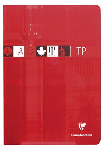 Download Clairefontaine 3168C Cahier piqué de travaux pratique 80 pages petits carreaux et unis 90 g A4 Couleur Aléatoire