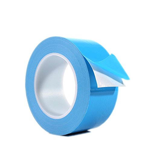 Aikenuo 25M x 20mm x 0 15mm Thermal Adhesive Tape High performance Thermal Double Side Tapes Cooling Pad Apply to Heatsink LED IGBT  IC Chip Computer CPU GPU Modules  MOS tube SSD Drives