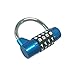 Produktbild 4 Digit Passwort Lock Gym Spezielle Locker Room Schrank Diebstahlschutz Vorhängeschloss Kammer Escape Kit Fitness Equipment (Blau)