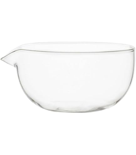 Bol à Matcha En Verre YILANJIN 350ml Avec Bec Verseur - Pour Dessert, Salade, Cuisine