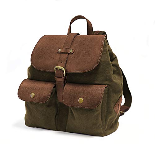 DRAKENSBERG - Mochila de Senderismo Mujer, Color Oliv Grün