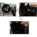 Produktbild QLL Wolle Auto Sitz Bezug Luxus Innen Dick Universal KFZ-Kissen Winter Pure Soft Kissen Winter New Plüsch Auto-Sitzbezug für Automarke Dekoration im Winter warm, black