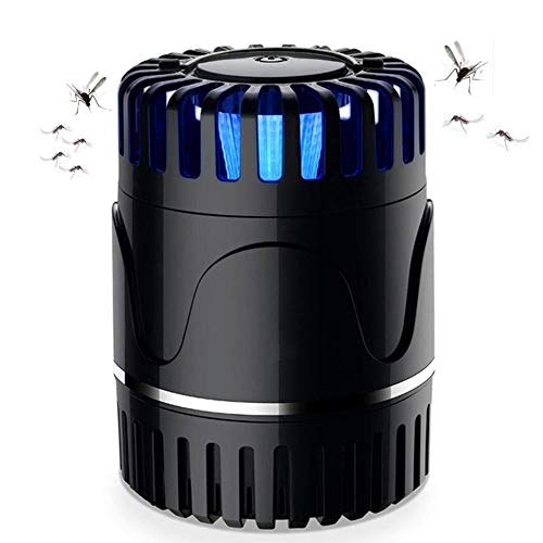 Preisvergleich Produktbild HXCLYQ LED-Fotokatalysator-Moskito-Licht - Elektronischer Moskito-Mörder Fliegeninsektenfalle-Insektenvertreiber Haushalt Einatmen-Moskito-Licht-Abwehrmittel (SCHWARZ)