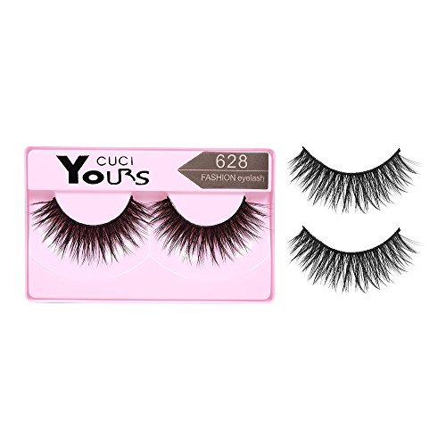 Anself 10 Paar Falsche Künstliche Wimpern Dicke Lange Eyelashes Pure Handgemacht - 5