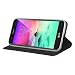 Produktbild LG K10 2017 Hülle, IVSO Hohe Qualität Advanced Shock Absorption Technology Case Folio Tasche Cover für LG Mobile K10 (2017) Smartphone (Für LG Mobile K10 (2017), Schwarz)