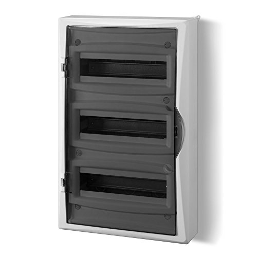 Preisvergleich Produktbild Aufputz Kleinverteiler IP40 Sicherungskasten dreireihig für 36 Module