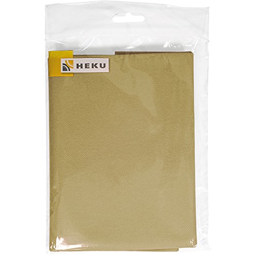 Preisvergleich Produktbild Heku Neu Mitteldecke Gold, 80x80 aus Airlaid-Papier