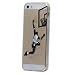 Produktbild iPhone 5 / 5S / SE Hülle, Keyihan Komisch Muster Ultra Leicht Dünn Durchsichtig Transparent klar Weiche TPU Silikon Handy Schutzhülle Case für Apple iPhone 5 / iPhone 5S / iPhone SE (Sexy Basketball Layup)