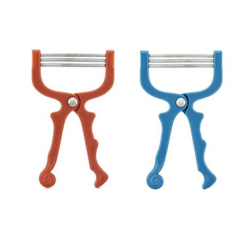 Tinksky Portable Facial Hair Removal Threading Beauty Tool(Random Color)