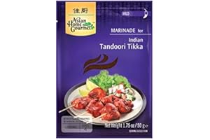 ASIAN HOME GOURMET 3er Pack Marinade für Indisches Tandoori Tikka 50g [3x 50g]