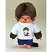 Produktbild Sekiguchi 232050 - Monchhichi Junge - Blaue Hose Weißes T-Shirt - 20cm