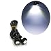Produktbild Flyyfree 2ST Ultradünnes 18MM 9W Eagle Eye LED Auto DRL Tagfahrlicht Schwarze Schale weiß