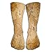 Produktbild Hohe Socken Outdoor Sports Men Women High Socks Stocking Pirate Treasure map Ancient Island Bright Tile Length 19.7"(50cm)