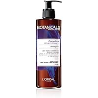 L'Or&eacute;al Paris Botanicals Camelina Rituale Lisciante Shampoo per Capelli Indomabili, senza Siliconi, Parabeni o Coloranti, 400 ml