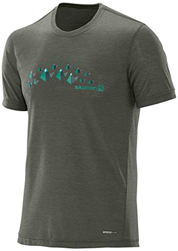 Preisvergleich Produktbild Salomon Explore Graphic SS T-Shirt XXL Dunkelgrün