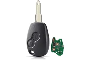 ONETOP1 Mando a distancia de llave de coche 433 MHz ID46 PCF7946 para Renault Trafic Duster Mode Master Clio 3 Twingo Movano Dacia Logan Sandero Kangoo (NE72 Blade)
