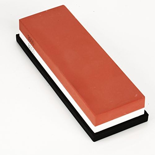 Witasm Whetstone Knife Sharpening Stone 3000 / 8000 Grit Combination Double-Side Waterstone Razor Knife Sharpener with Non-Slip Rubber Stone Holder