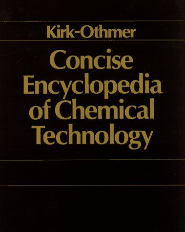 couverture de : Concise encyclopedia of chemical technology