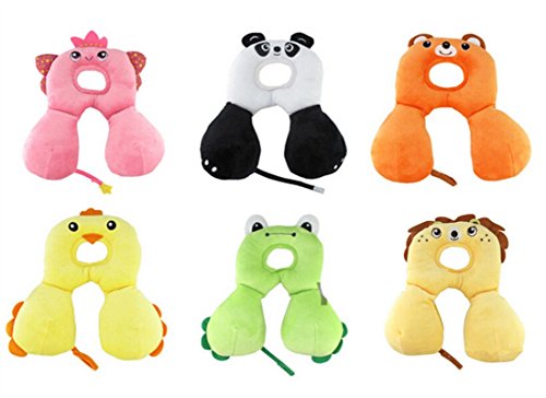 Generic Baby Child Head Neck Support Headrest Travel Car Seat Pillow Cushion Cartoon Lion
