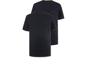 JP 1880 Herren große Größen Übergrößen Menswear L-8XL T-Shirts, Basic, 2er-Pack, Rundhals, bis 8XL 702637