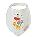 Discoball 6 PCS Lovely Infant Baby and Toddler Bandana Drool Bibs 100% Absorbent Cotton Front Saliva Towel Dribble Bibs(Unisex design)