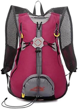 YA Outdoor Travel Camping Cycling Bike Hiking Backpack Men Women Casual Daypacks ( Rose Red )