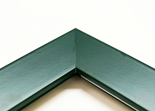 Spiegel Wandspiegel Badspiegel Flurspiegel Garderobenspiegel – Über 200 Größen – SENTO V Moos – Grün lackiert 3,3 – Außenmaß des Spiegels 40 x 70 – Wunschmaße auf Anfrage – Modern, Vintage - 4