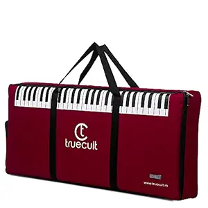 True Cult Keyboard Gig Bag/Cover for 61-Keys Yamaha or Casio Keyboard High quality material, Easy to carry with grip handle/Strong durable material