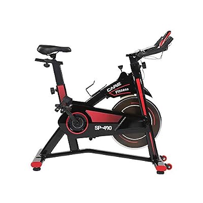 CARE FITNESS Vélo d'intérieur Droit CareFitness Spibike SP-490 - Vélo d'Appartement Confortable et Silencieux - Vélo Sport Biking Indoor avec réglage Amplitude articulaire.