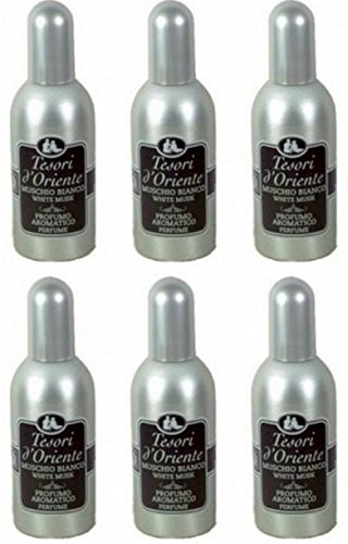 Tesori d'Oriente - Lot de 6 parfums classiques au musc blanc