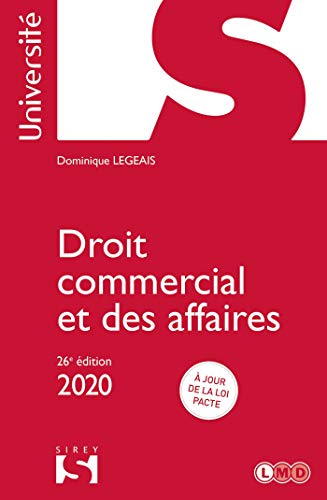 Télécharger Droit commercial et des affaires 2020 - 26e éd. Francais PDF
