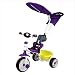 Great Gift ! Baby Tricycle Yellow/violet Scooter Trike Child Parent Handle 3 Wheeler / Baby Toy Game Play Infant Toddler Kids Child Boys Girls Cool Unique Special Activity Educational Learning Smart Development Intelligence Motoric Friends Present Outdoor Indoor Room Developmental Good Pull Preschool Popular Fun Funny Unusual Classic Newborn Equipment Push Education Items Gear Playing Easy