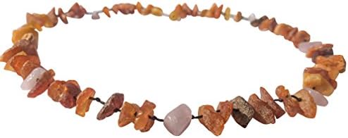 Amberdog Dog Rose Quartz No. 00518 L Amber Necklace Chain for