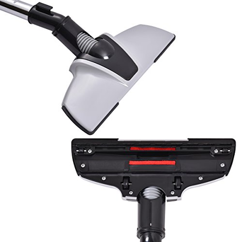 Costway Industriestaubsauger Mehrzwecksauger Nass-Trockensauger mit Zubehör 1800W 30L Edelstahl - 5