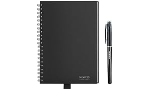 NEWYES Taccuino Riutilizzabile Inteligente, Penna Inclusa, 6.9''X9.8''-B5