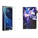 Produktbild YZKJ PU Hülle + 2 Stück HD Panzerglas Schutzfolie für Samsung Galaxy Tab A SM-T580 (10,1"), Protective Case Brieftasche Ständer Slots Tasche Schale Etui Gehärtetes Glas Displayschutzfolie - LW61