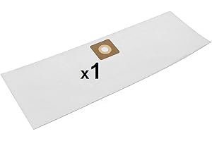 NIKOSBAGS 1x Sac réutilisables à 6 couches pour aspirateurs Bosch UNIVERSALVAC 15 - Remplacement pour 2 609 256 F32