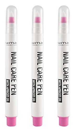 uma cosmetics Nail Care Pen with apricot oil, 3er Pack