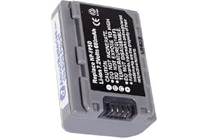 AboutBatteries Batterie Compatible avec Sony NP-FP50, 7.2V, 750mAh, Li-ION